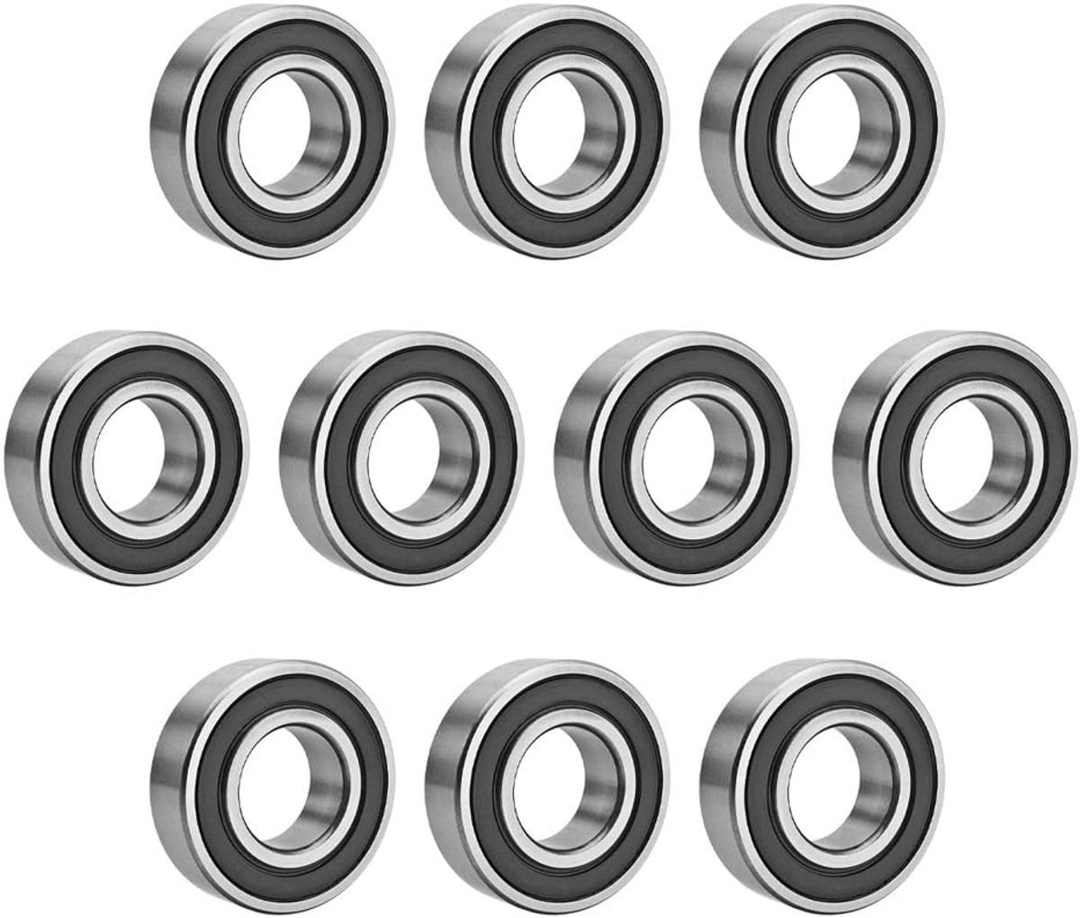 Dailygoods - 693-2RS Kogellagers - 10 Stuks 3mm x 8mm x 4mm