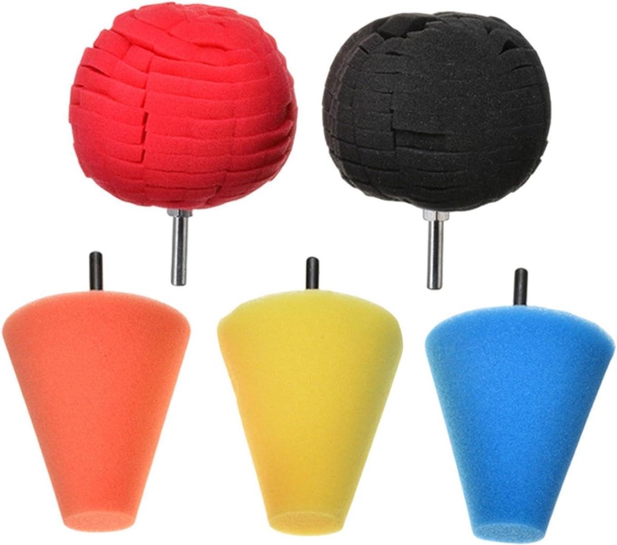 Boor Polijsten Kit - Buffer Spons - Auto Onderhoud - Herbruikbare Pads - 25x16x8 cm - Niet gespecificeerd