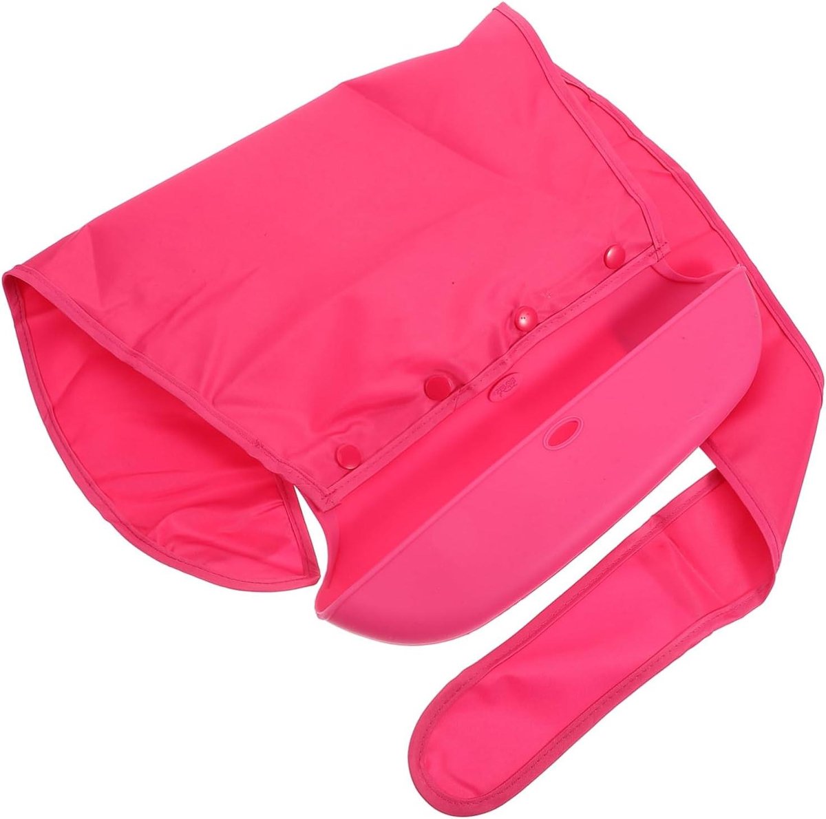 Volwassen Slab - Maaltijd slab - Kleding beschermen - Met opvangbakje - 55 x 36 cm - Roze