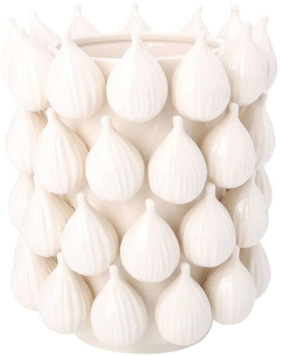 House of Nature Vaas Sabanilla vijg wit 27cm [gid://shopify/Metaobject/296204665167]