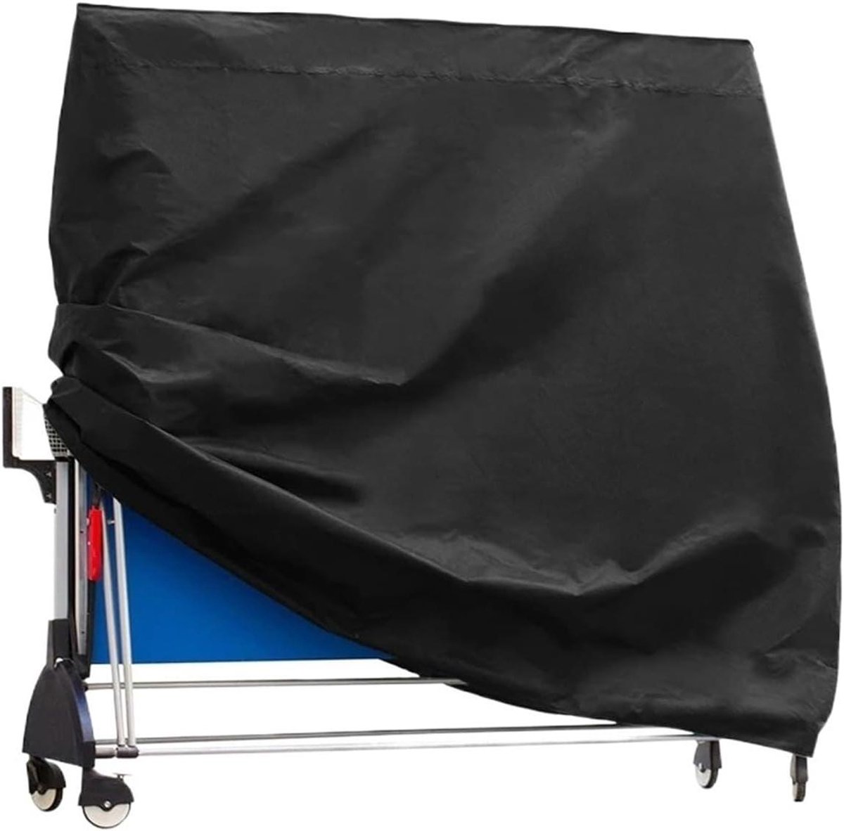 Ping Pong Tafelhoes - Tafeltennis Beschermhoes - Buiten Beschermen - Waterdicht Verstelbaar - 165x70x185cm - Zwart