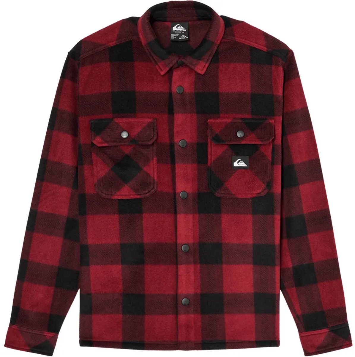 Quiksilver Fleece 10 Years Jongen Venture Polar Oxblood