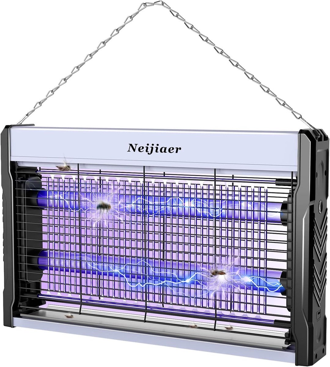 SnelShoppen - Neijiaer Insectenverdelger USB 3200V UV Muggenlamp Wandmontage Vliegenval Insectenlamp voor Binnen en Buiten, Ideaal voor Tuin, Keuken e