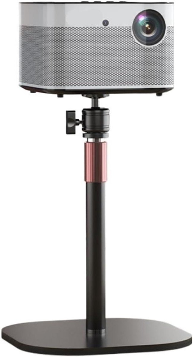 Projector Beugel - Projector Standaard - Thuisbioscoop Opzetten - 360 Graden Rotatie - 30-45cm - Zwart