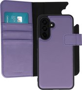 imoshion Hoesje - Geschikt voor Samsung Galaxy A26 - Uitneembare 2-in-1 Luxe Bookcase - Paars