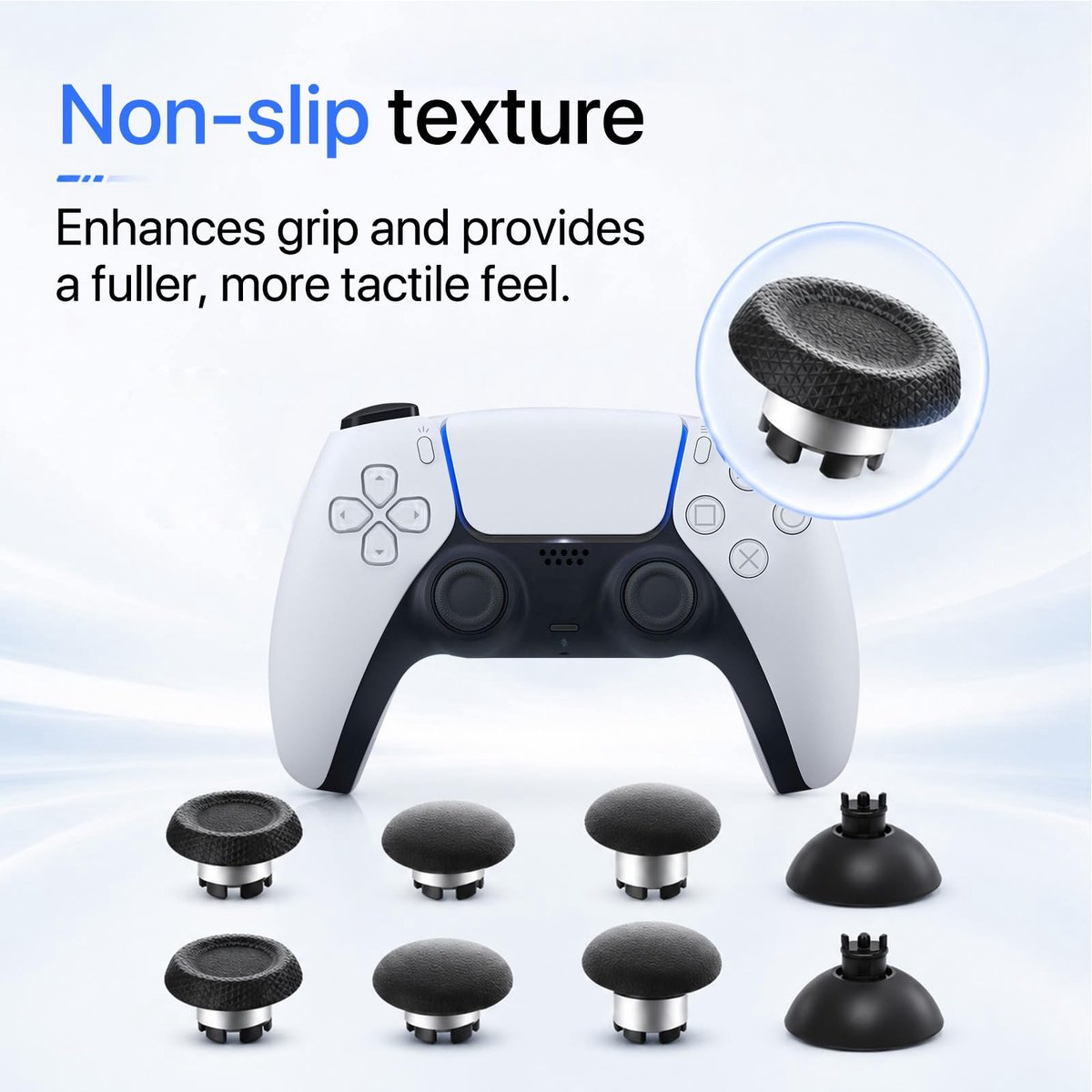 SnelShoppen - AKNES HallPi V6 Lineaire TMR-joystick vervanging voor PS5 DualSense & DualSense Edge Controller met Anti-Drift Elektromagnetische Sensor thumbnail 2
