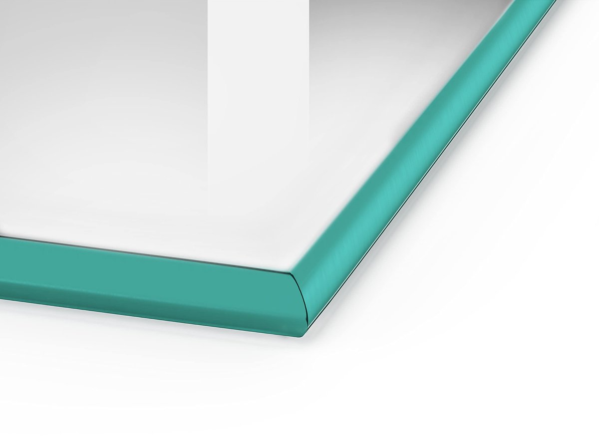 SnelShoppen - Zelfklevende Deurspiegel 50 x 120 cm, Frameloze Wandspiegel, Ideaal voor Kleine Woningen en Studentenkamers, 3 mm Dikte, Eenvoudig Te Pl