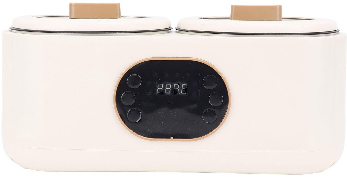 SnelShoppen - 2-in-1 Dubbele Slowcooker en Rijstkoker, Multifunctionele Elektrische Hete Pot met 6 Kookinstellingen voor Thuis, Ideaal voor Feest, Keu