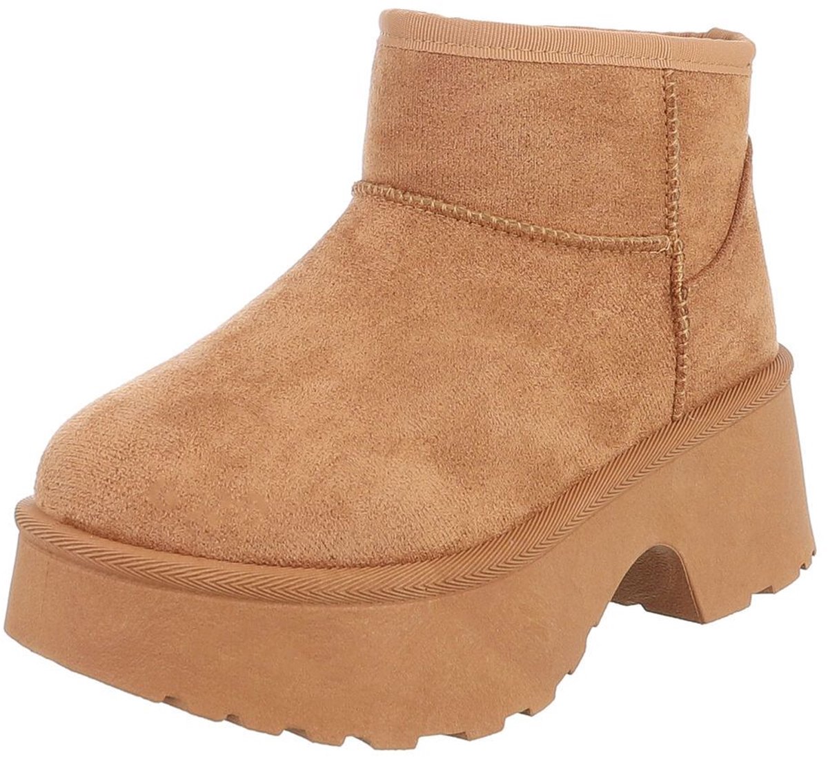 Enkellaars - Platformzool - Dames Mt:37