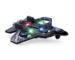 Wonky Air SkyCopter – Stoere RC Drone voor Beginners en Gevorderden – 2 Accu’s – 360° Flip – LED Verlichting – 2.4GHz – Zwart – Perfect Tiener Cadeau / Luxe Verjaardagskado –
