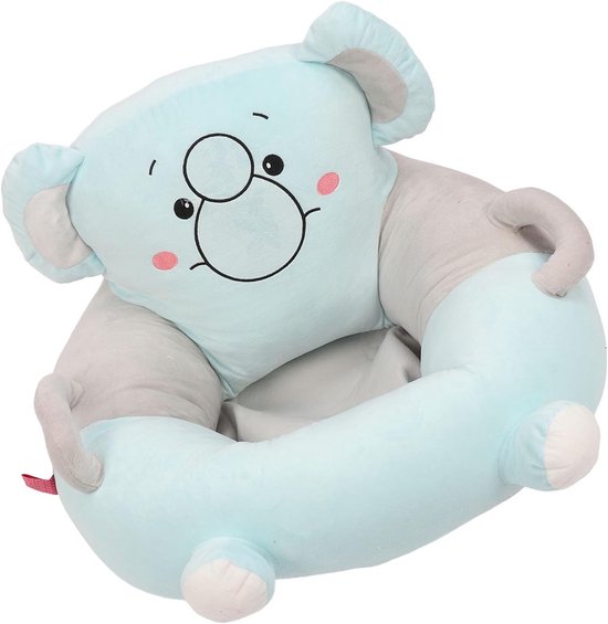 Babyfauteuil - Kinderzitje Babyzitje - Baby Zelfstandig Zitten - Ergonomische Rugsteun - 0-6 Maanden - Olifant — afbeelding 2