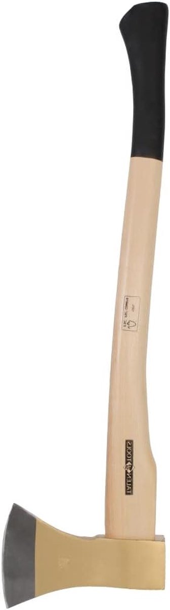 Bijl - Hakbijl - Zware hakwerkzaamheden - Gewaxte essenhouten steel - 1800 gr - Beige