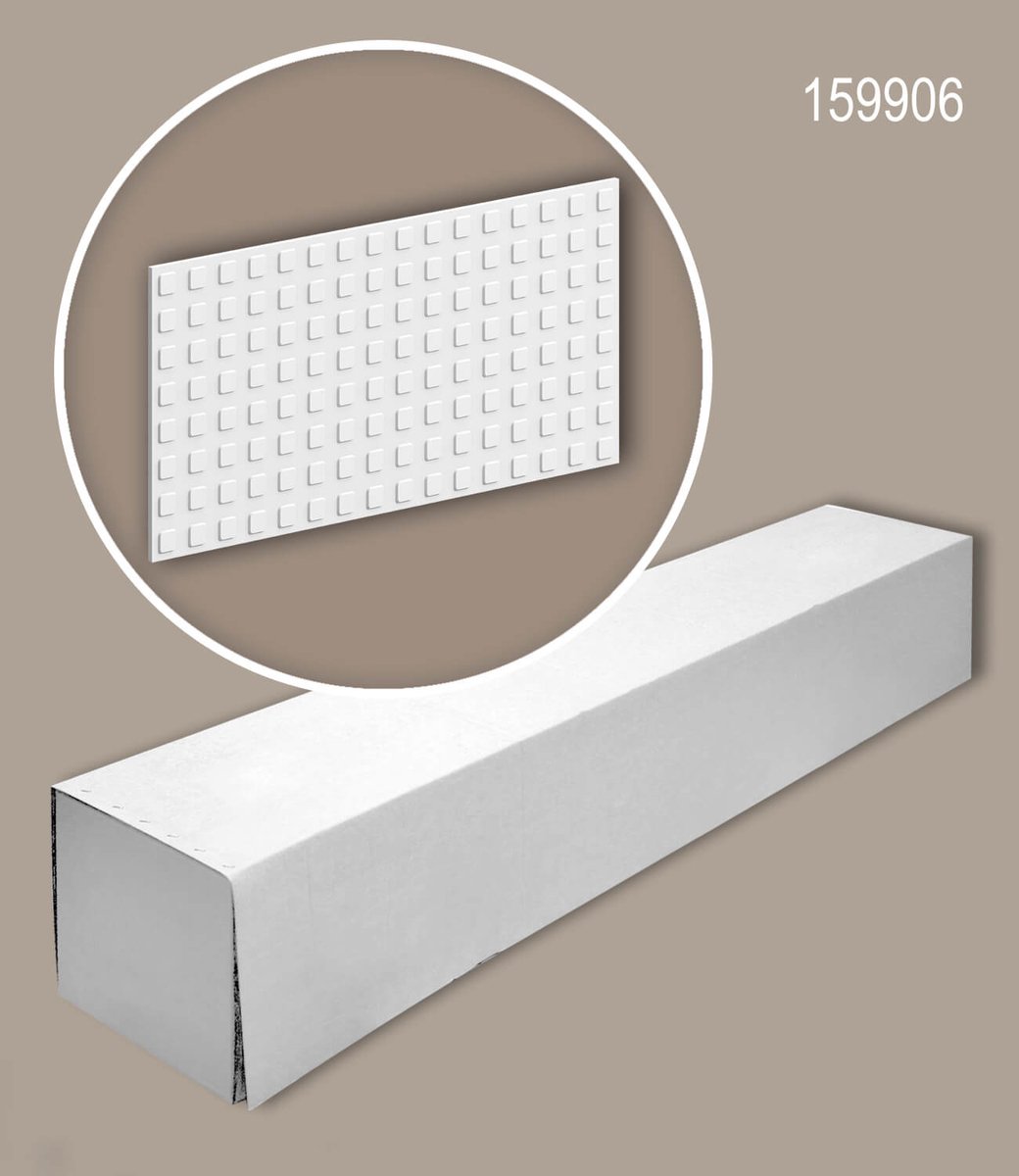 Profhome 159906-box 1 doos 8 panelen 3d muurpaneel Muurbekleding modern design | 2,56 m2