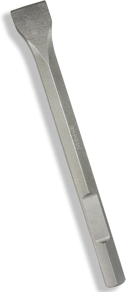 Spade Beitels - Platte Beitels - Sloopwerkzaamheden - Robuust Gereedschapsstaal - 50x400mm - Zilver