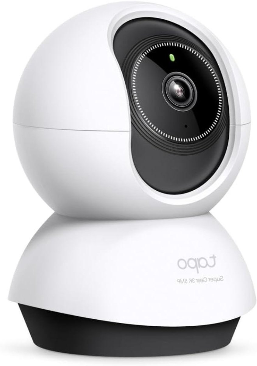 Beveiligingscamera - Wi-Fi Camera Pan/Tilt Camera - Huisbeveiliging - AI-detectie - 3K 5MP - Wit