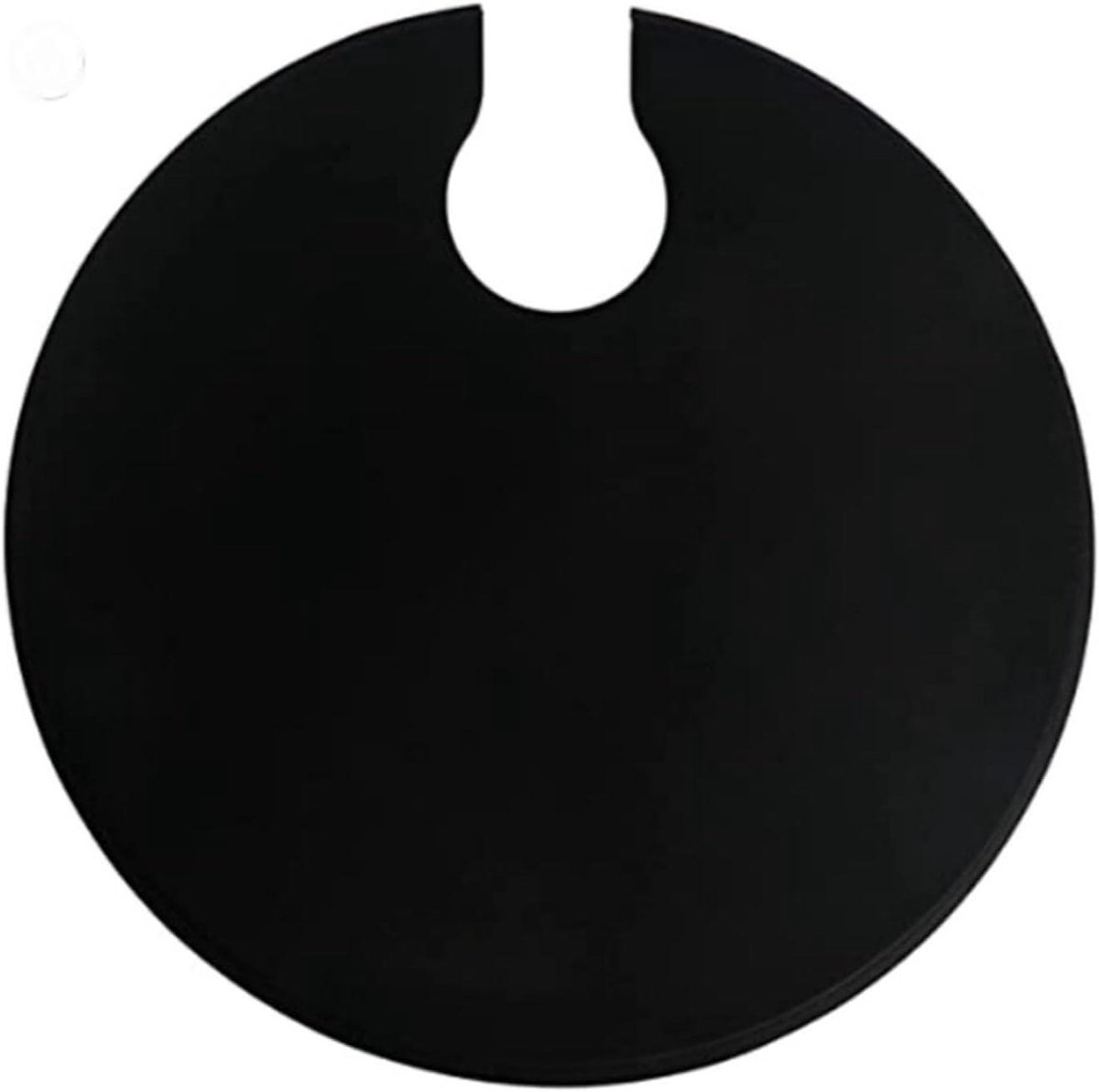 Sous Vide Deksel - Precisie Kookdeksel - Gelijkmatig Koken - Siliconen Afdichting - 28 cm diameter - Zwart