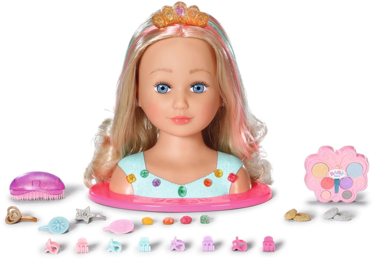 BABY born - Sister Stylinghoofd Prinses - Kaphoofd