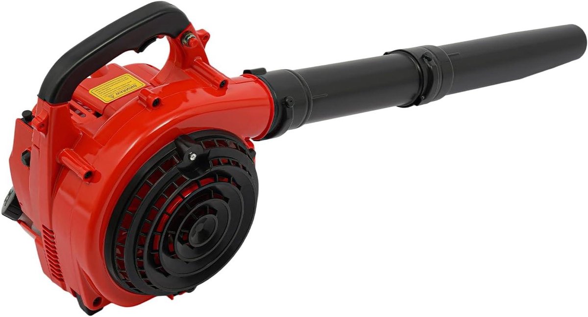Bladblazer Stofzuiger - Tuinblower Mulcher - Tuinonderhoud - 2-in-1 Functie - 750 Watt - Zwart Rood