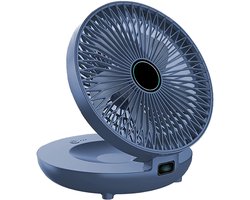Muurventilator - Oscillerende ventilator - Comfortabele luchtcirculatie - Ultrastil en opvouwbaar -…