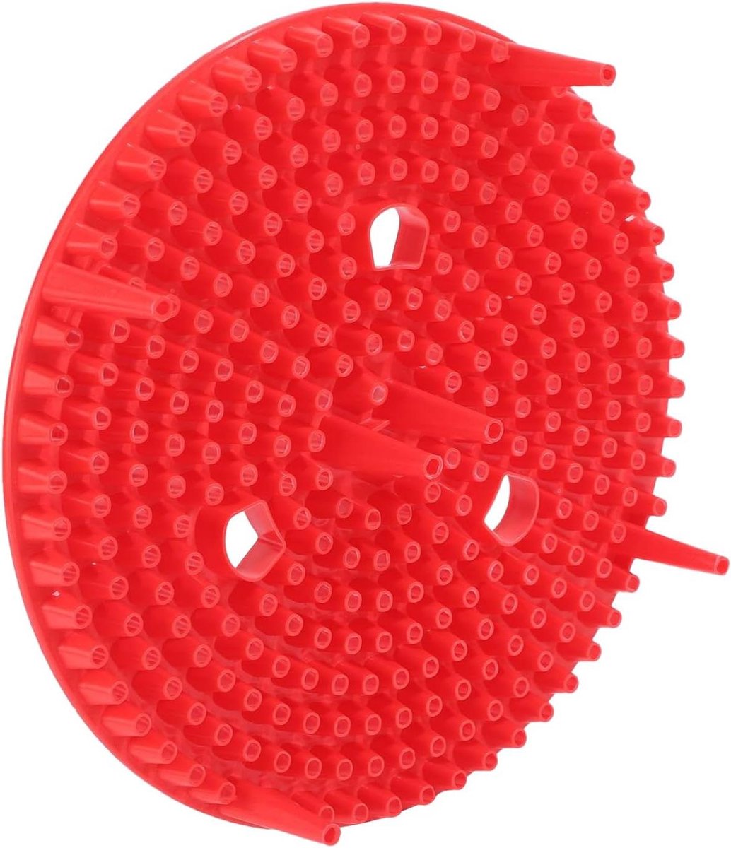 Wasemmer Vuilvanger - Autowas Emmer - Krasvrij Wassen - Vergrote Gaten - 26 x 6 cm - Rood
