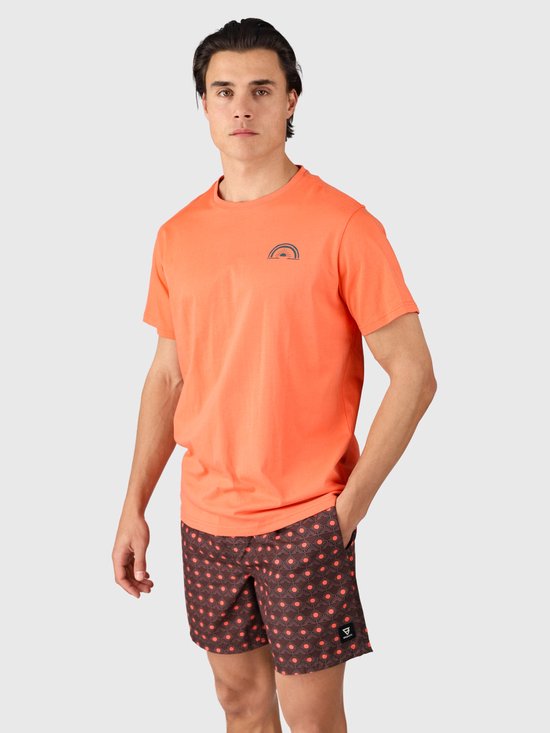 BRUNOTTI - archi men t-shirt - Strandshirt heren - Oranje van Merkloos — afbeelding 4