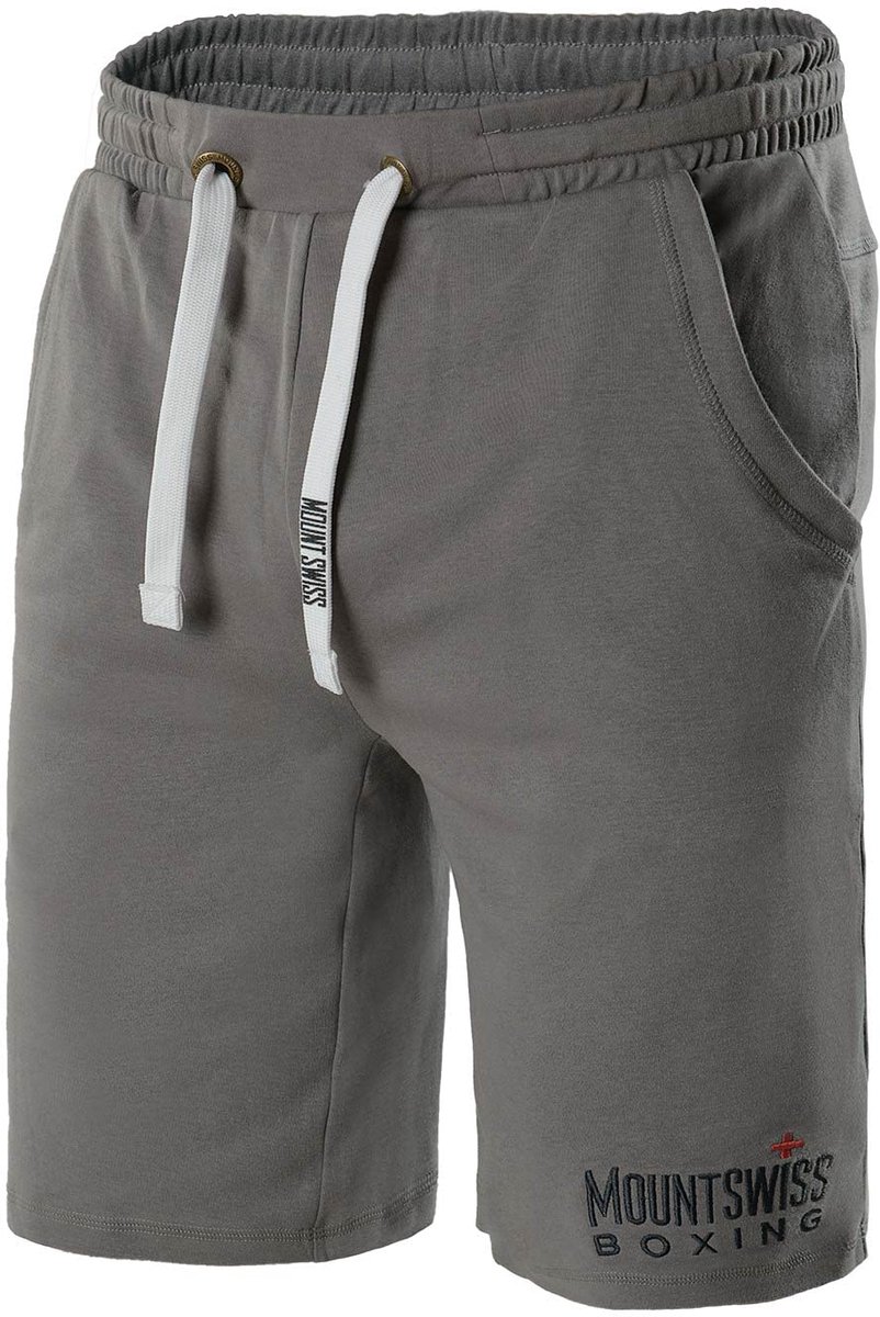 SnelShoppen - Herenshorts tot 8XL, 100% Katoen, Grote Maten Korte Vrijetijdsbroek, Sportbroek, Zomerbroek met Elastische Tailleband, Ademend en Comfor