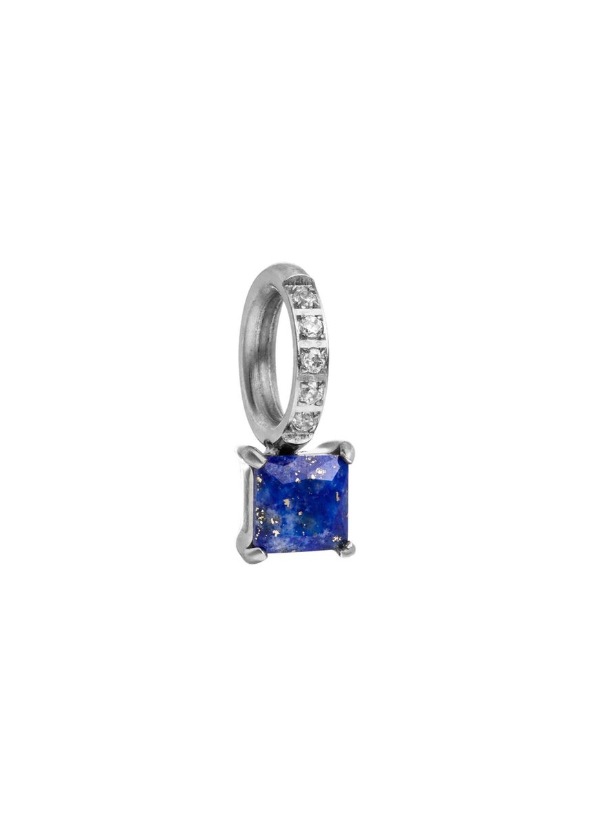 PURELEI Bedeltje Geboortesteen van september: lapis lazuli