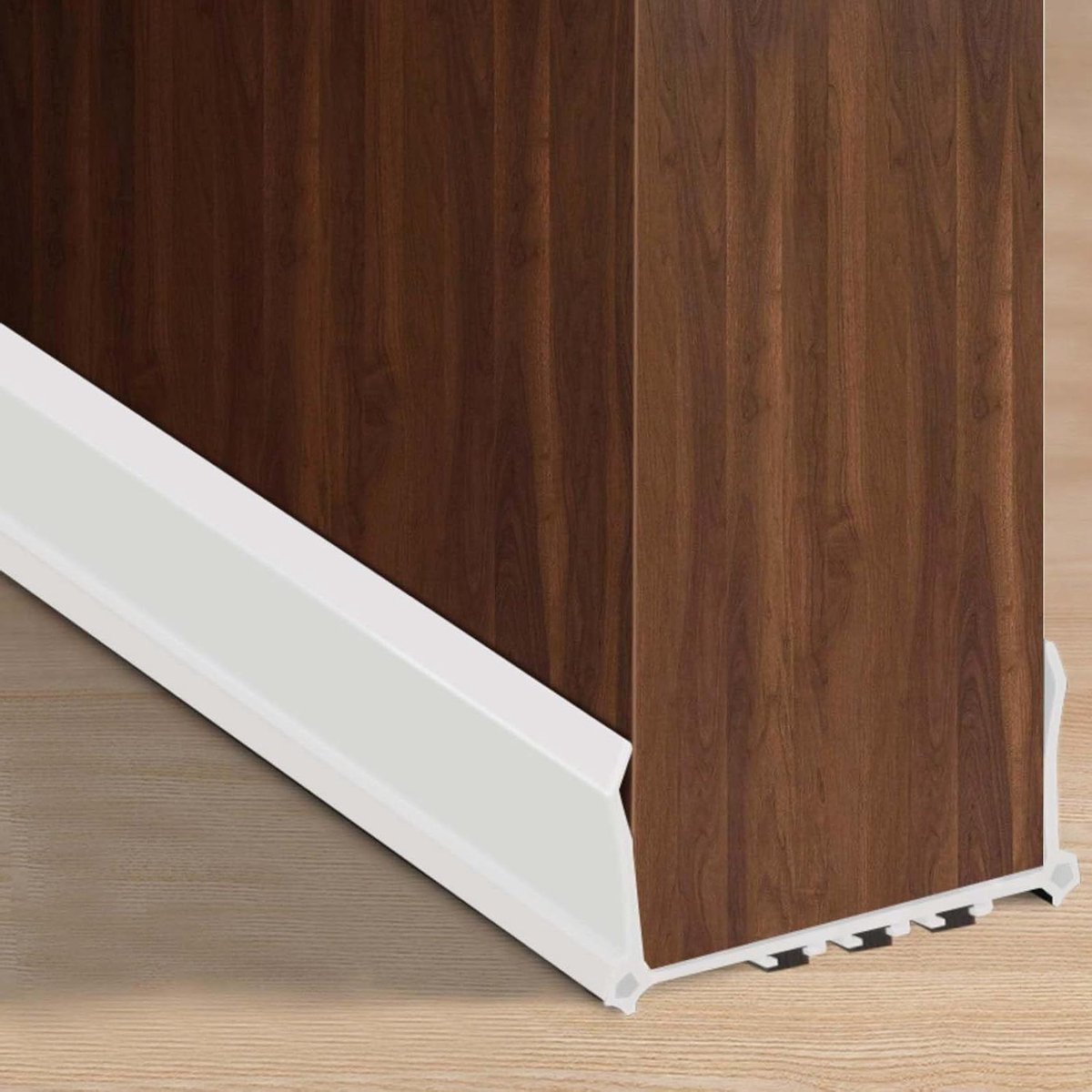 Deur Isolatie Strip - Tochtstrip Zelfklevend - Energie Besparen - Extra Sterke Geluidsisolatie - 100 cm - Wit