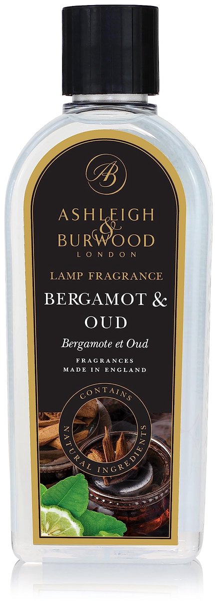 SnelShoppen - Geurlamp Navulling Bergamont & Oud 500 ml - Luxe Geuroliën voor Thuis, Verras je Zintuigen, Perfect voor Ontspanning en Feesten