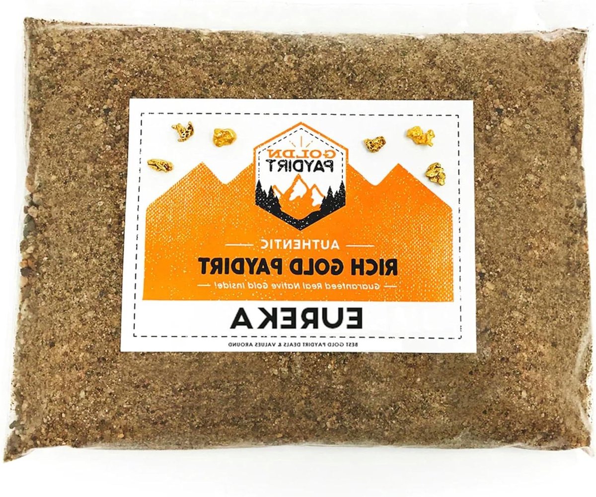 Goud Panning Zak - Goud Concentraat - Goud Zoeken - Bonus Goud Mogelijk - 200 gram - Natuurlijk