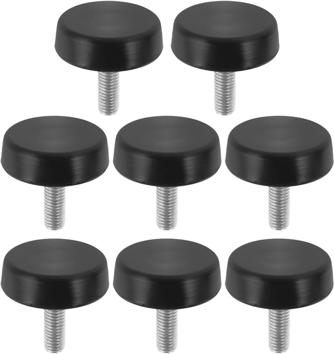 Loopband Voetpads - Fitnessapparaat Voetjes - Apparaat Stabiliseren - Verstelbare Dempende Voeten - 4.70X4.50X4.50CM - Multi