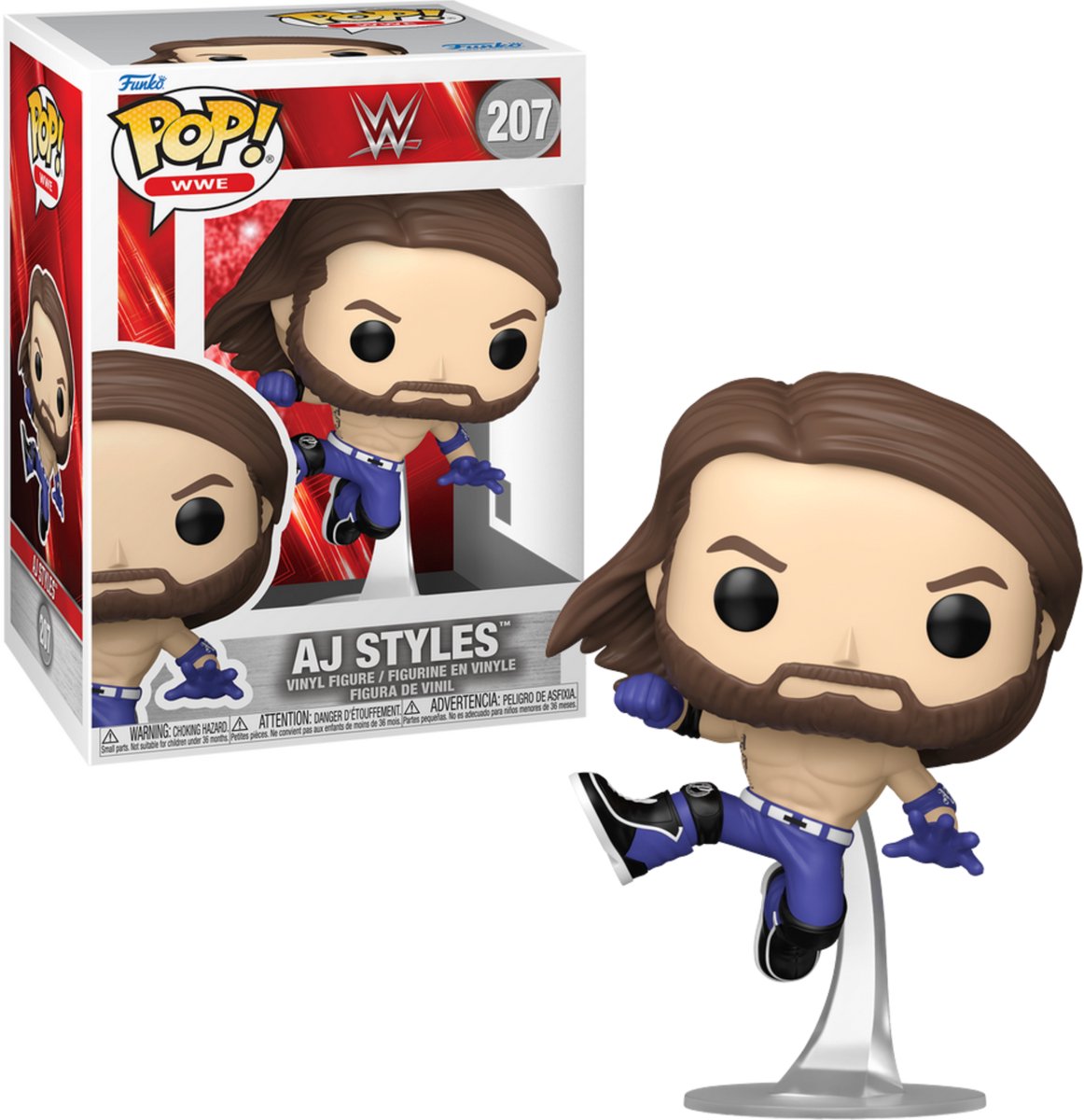Funko WWE POP! Vinyl Figure AJ Styles 9 cm POP! Figuur