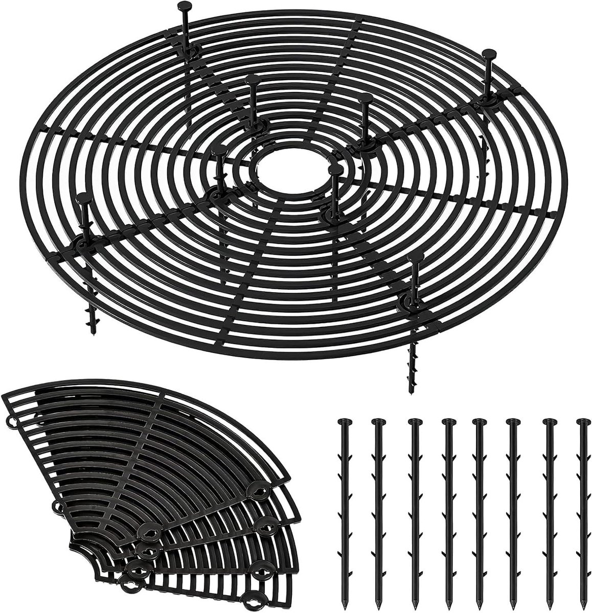 Dailygoods - Plant Pot Grid - Bodembescherming voor Bloempotten tot 30 cm