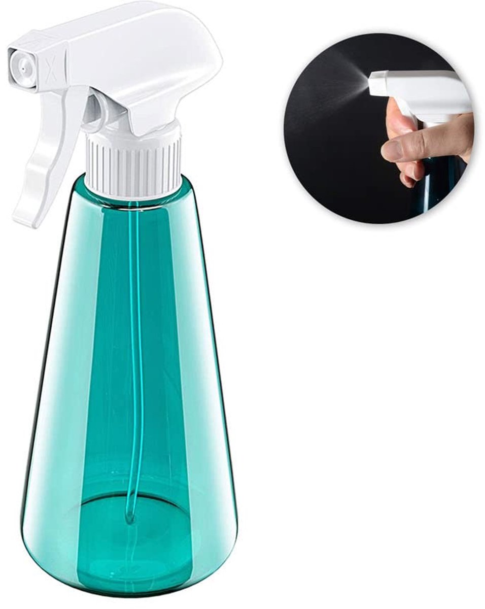 Dailygoods - 500 ml herbruikbare spuitfles met verstelbare sproeikop