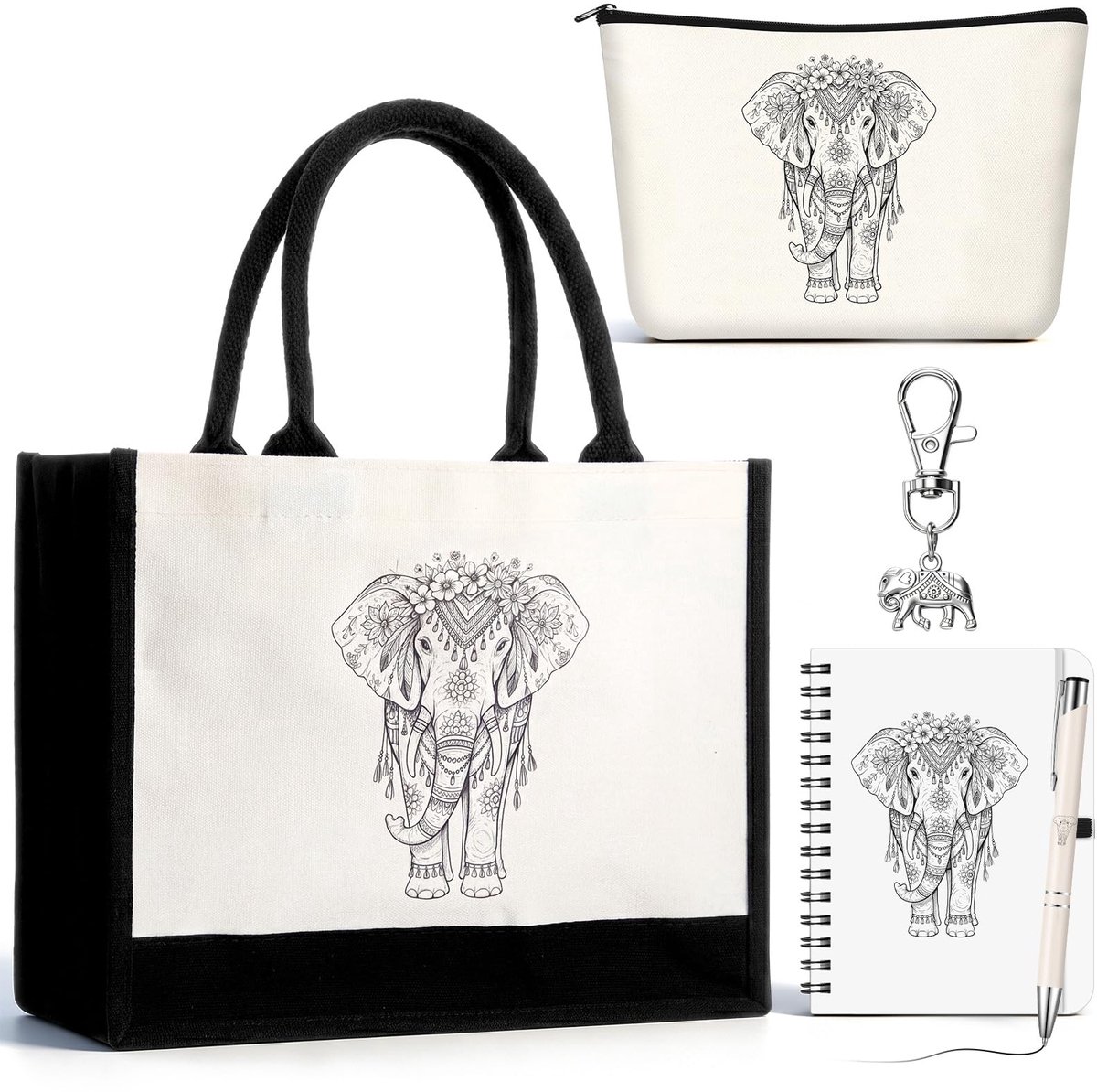 Dailygoods - Cadeauset voor Vrouwen met Boodschappentas, Notitieboekje en Meer