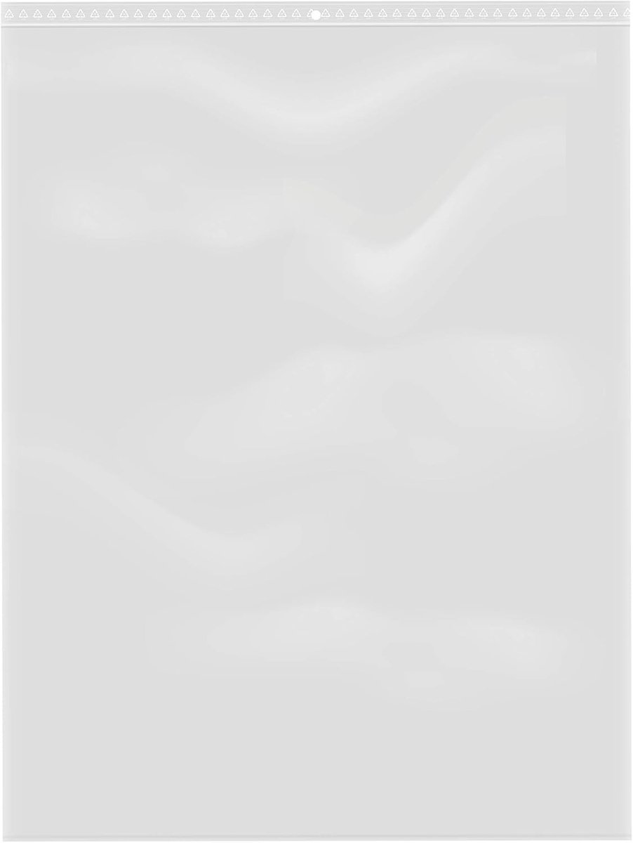 Hersluitbare Zip-Verpakkingszakken - Transparant - 30 x 40 cm - Duurzaam en Waterdicht - Voor Levensmiddelen en Accessoires