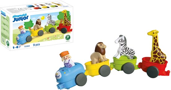 Playmobil Junior Dierentrein - 72084 van Playmobil — afbeelding 4