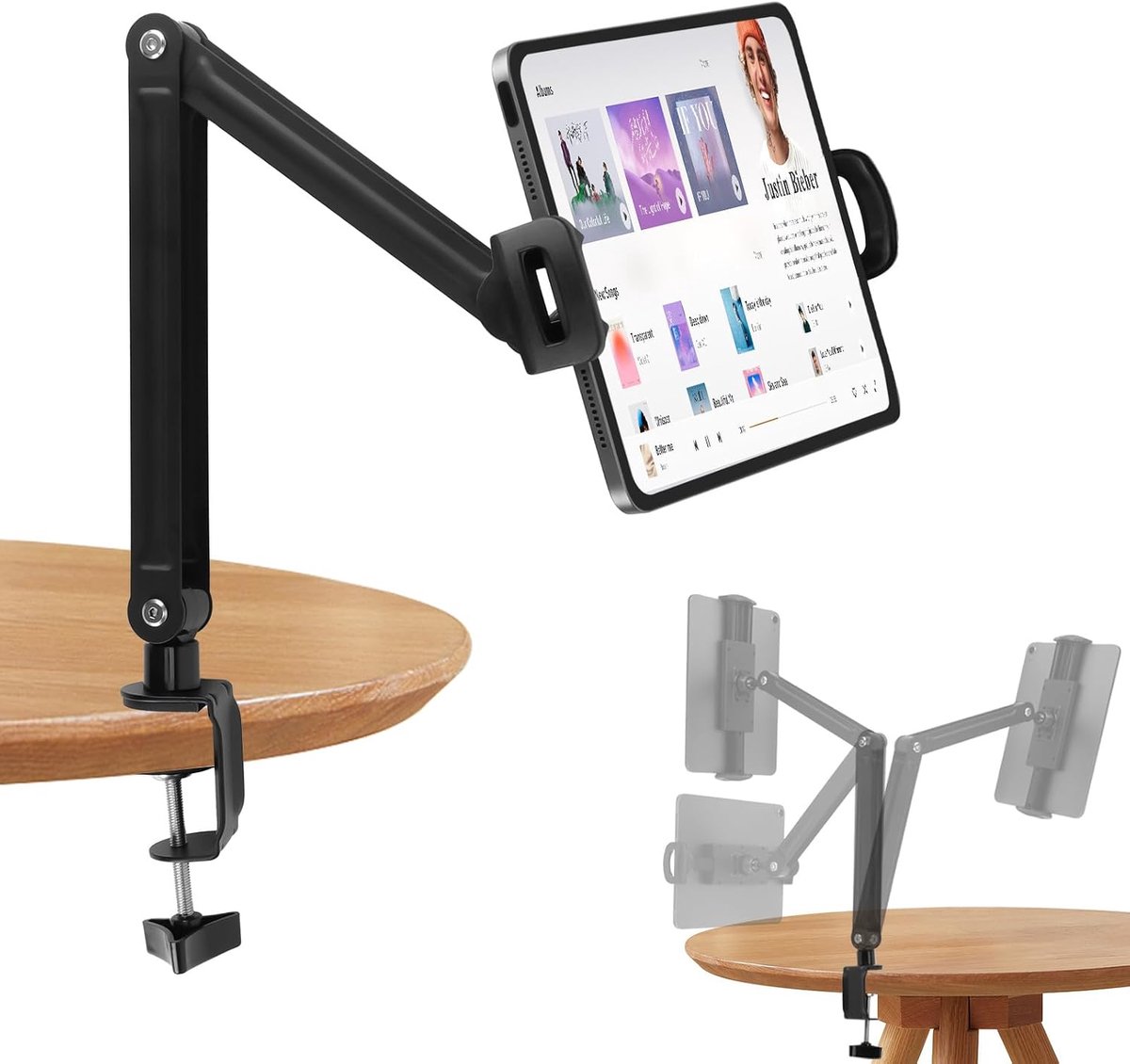 360 graden draaibaar, iPad-houder
