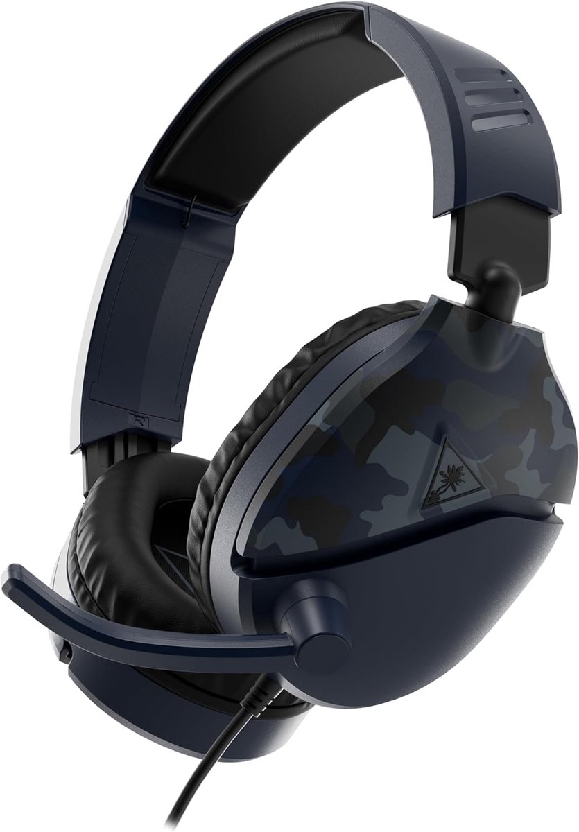 Gaming headset lichtgewicht met heldere audio verstelbare microfoon multiplatform voor PS5 PS4 Xbox Switch en PC