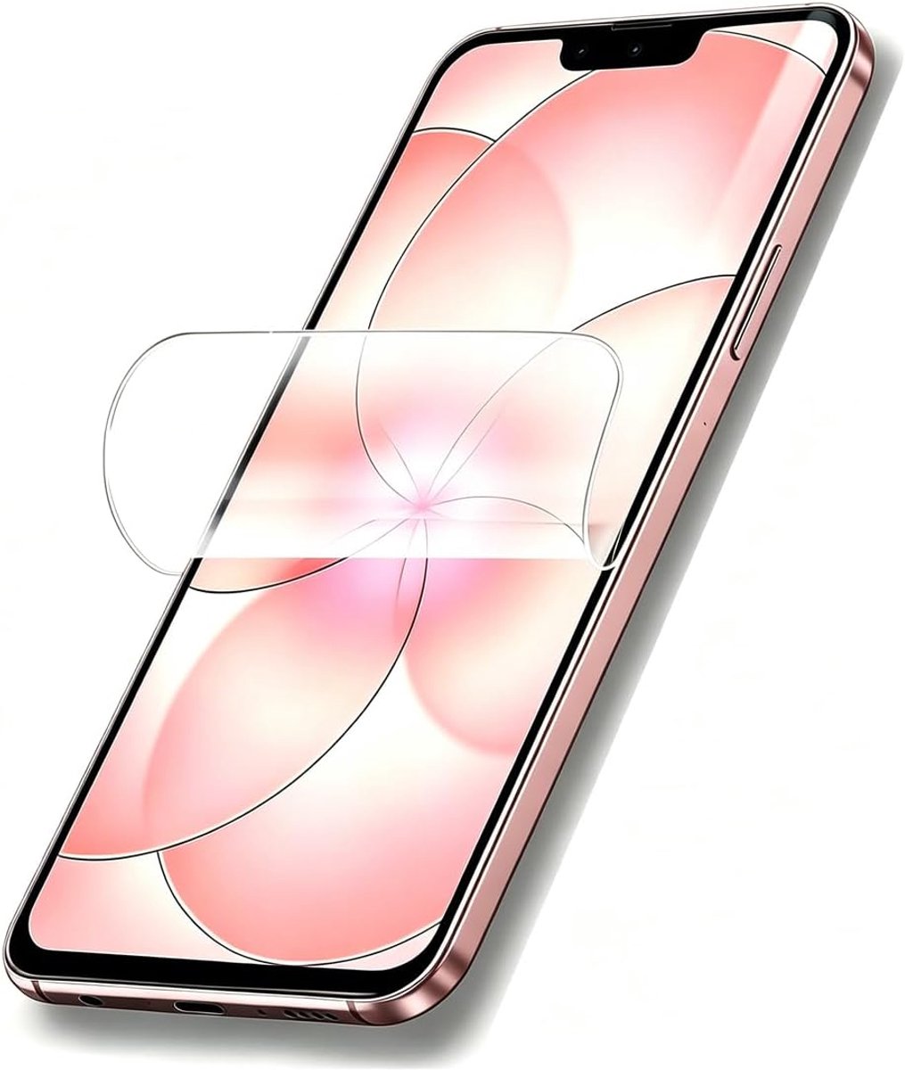 Hydrogelfolie voor iPhone 17e/iPhone 16e 6,1 inch, 3 stuks, hydrogel, HD, transparant, flexibel, van TPU, beschermfolie, krasbestendig
