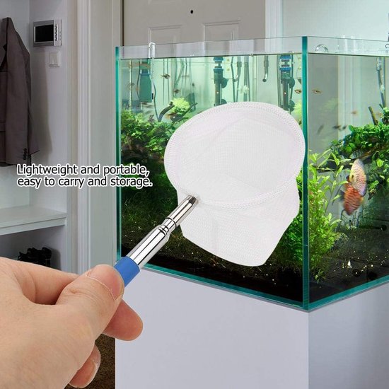 Mini-hengel, verstelbaar, voor aquaria, 20-57,5 cm, uitbreidbaar, blauw van MINI — afbeelding 3