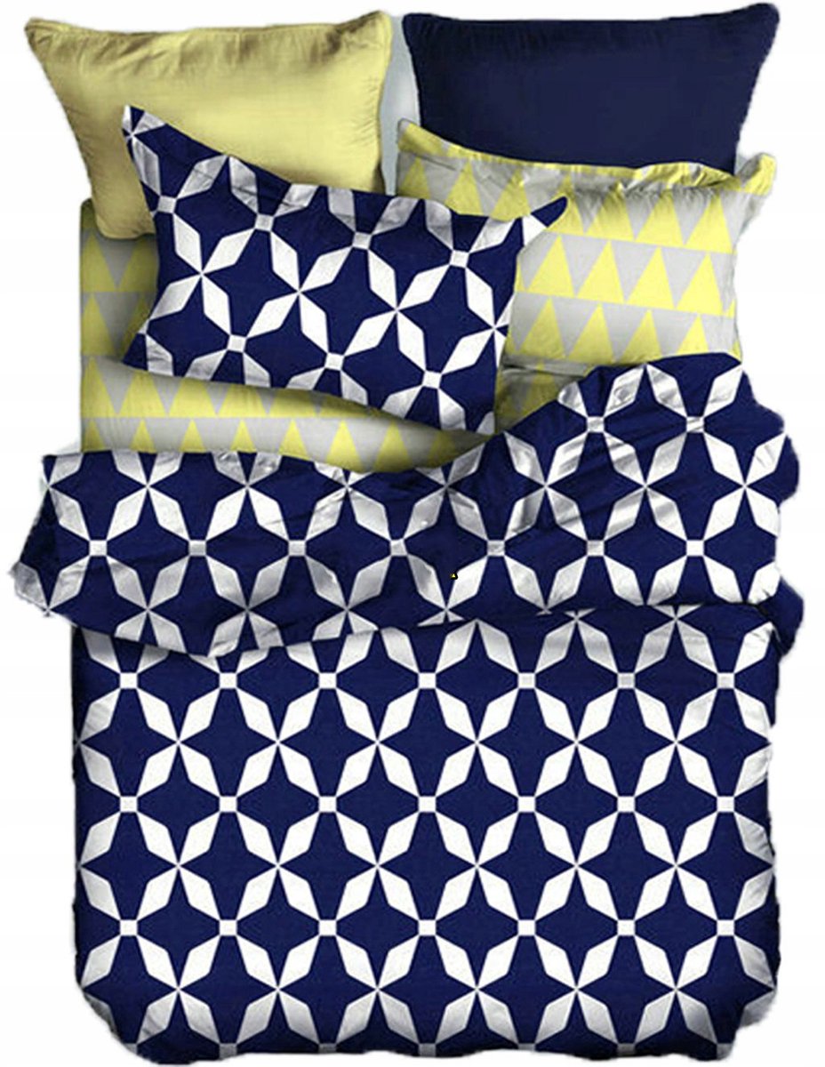 Dekoratieve Bedsprei 220x240 cm met 2 Kussenslopen 40x40 cm