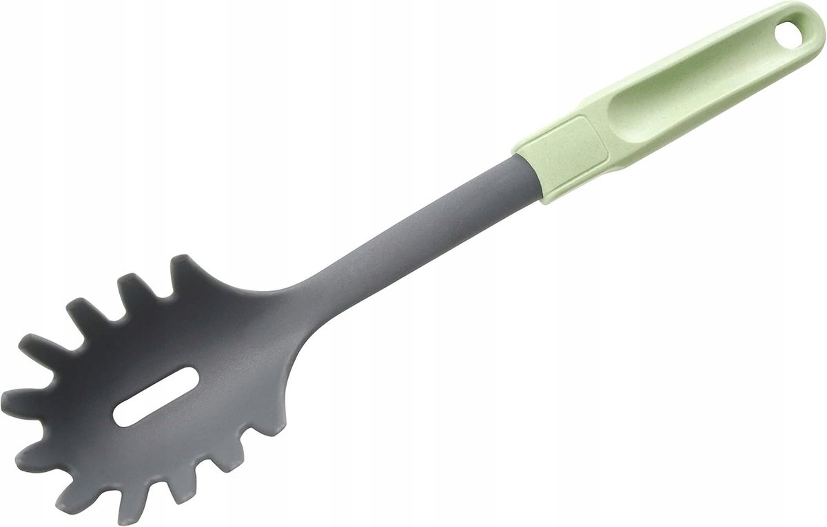 FACKELMANN Spaghetti Lepel Mintgroen/Lichtgrijs, 33 cm