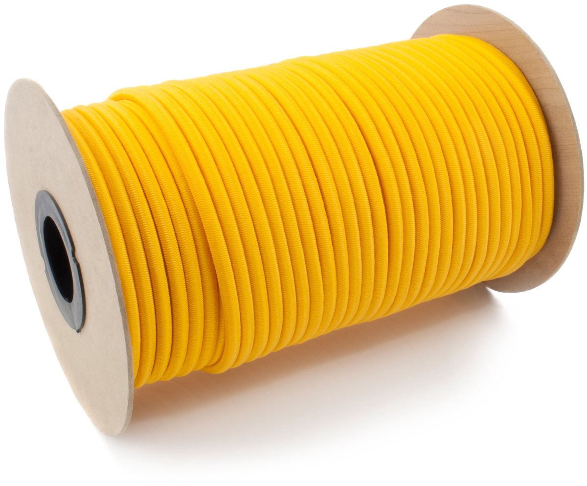 Geel Elastisch Koord 6mm 30m - Sterk en flexibel