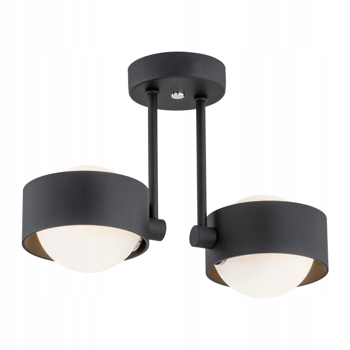 Massimo Plafond Zwart 2x G9 IP44 - Stijlvol Licht voor Elke Ruimte