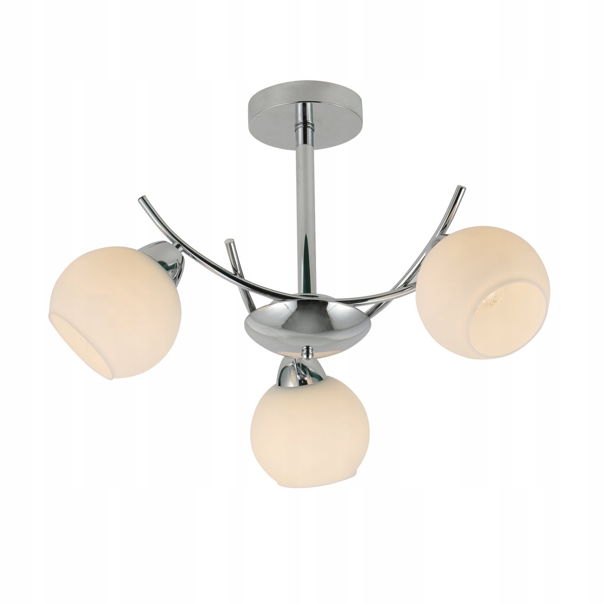 ARGOS 3 Plafondlamp Chroom - Modern Klassiek, 3xE27, Ø57cm