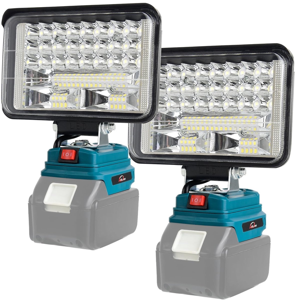 SolidKeus - Draagbare LED Werklicht 5200 Lumen met 2 Helderheidsinstellingen