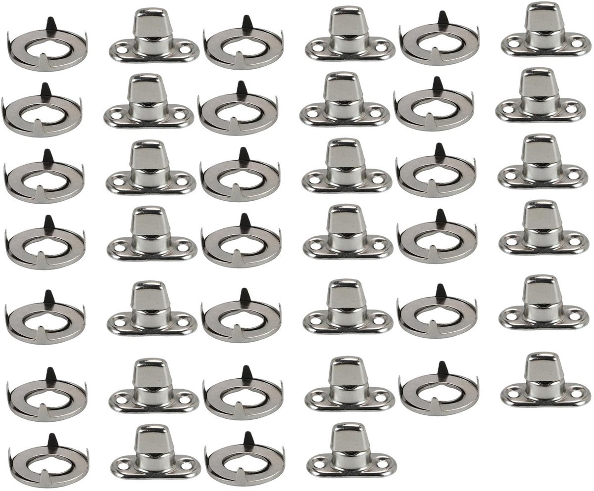 SolidKeus - 20 Stuks Twist Lock Sloten voor Canvas Sluiting