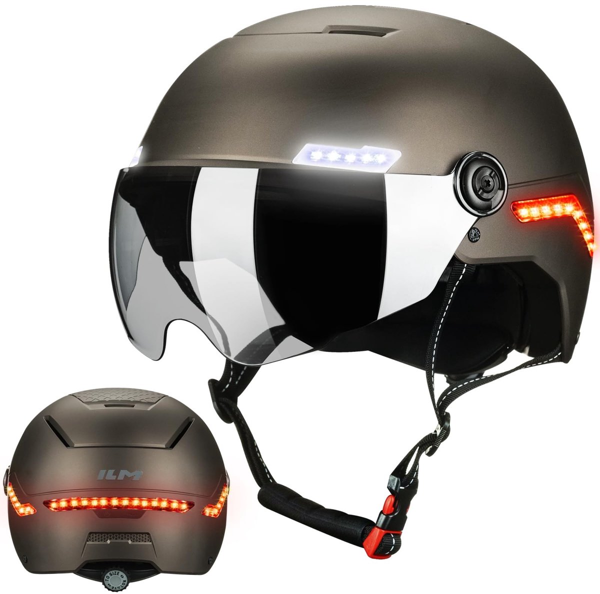 SolidKeus - Slimme Fietsenhelm met Verlichting en G-Sensor