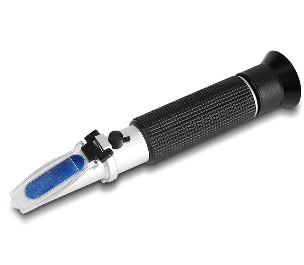 Alcoholmeter en Refractometer voor Jenever en Sterke Dranken, Meetapparaat voor Alcoholgehalte tot 80% v/V, Ideaal voor Bourbon, Vodka, Gin, Tequila en Whisky
